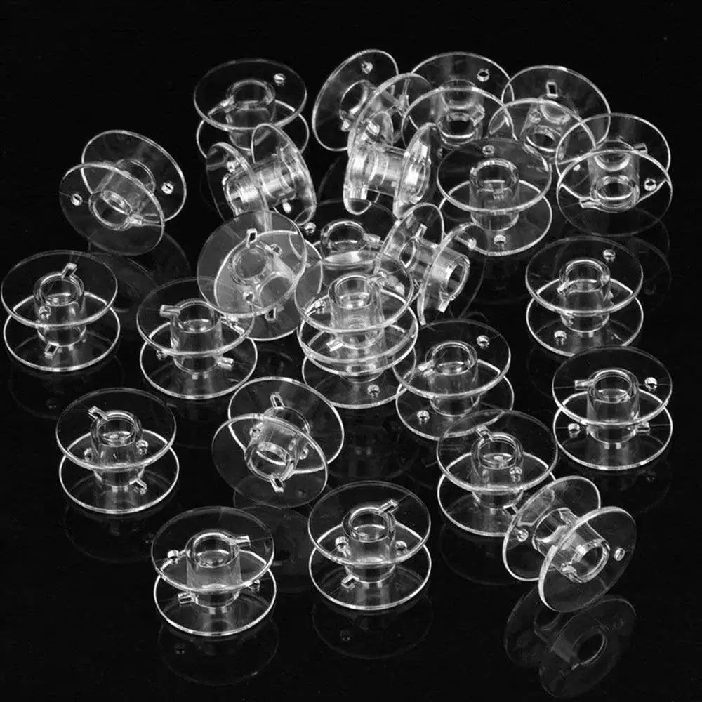 Sewing Machine Bobbins Set With Storage Case 25 Piece