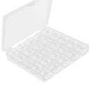 Sewing Machine Bobbins Set With Storage Case 25 Piece