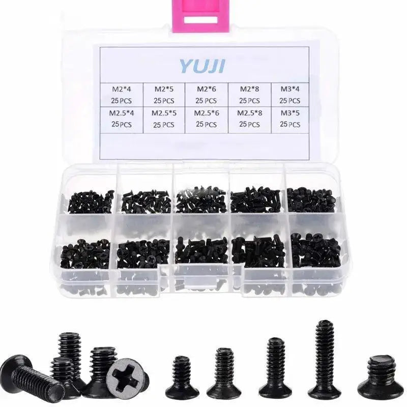 500 Piece Hex Screw Kit For Electronics And Computer Repair