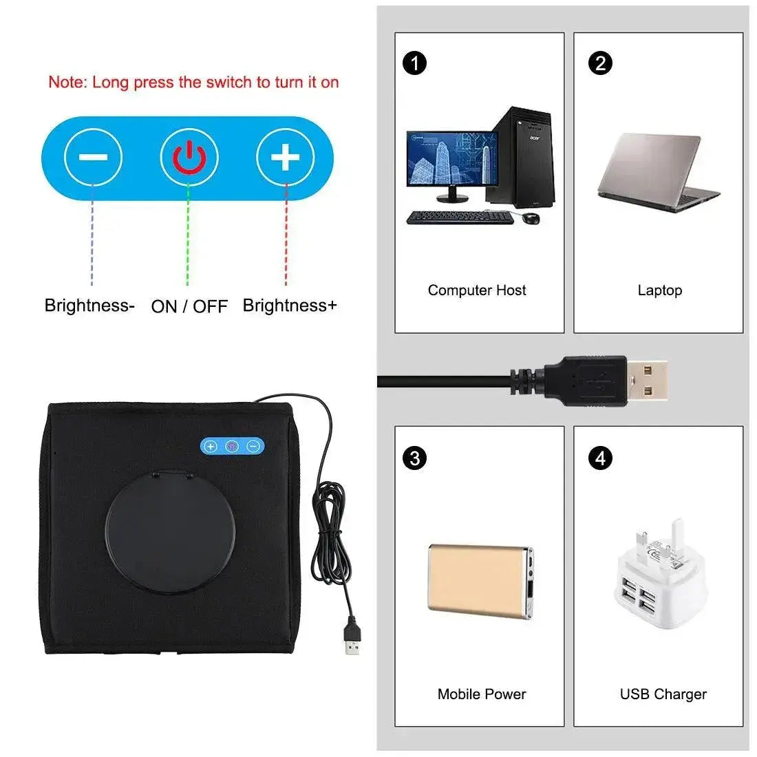 PULUZ Portable Photography Lightbox Kit For Small Items