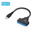 High Speed SATA to USB Cable for HDD and SSD Data Transfer
