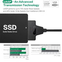 High Speed SATA to USB Cable for HDD and SSD Data Transfer