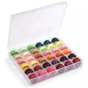 Polyester Thread Bundle Vibrant 25 Colors for Sewing