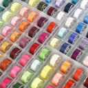 Polyester Thread Bundle Vibrant 25 Colors for Sewing