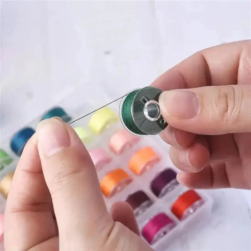 Polyester Thread Bundle Vibrant 25 Colors for Sewing