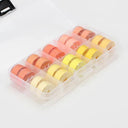 Polyester Thread Bundle Vibrant 25 Colors for Sewing