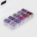 Polyester Thread Bundle Vibrant 25 Colors for Sewing