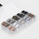 Polyester Thread Bundle Vibrant 25 Colors for Sewing