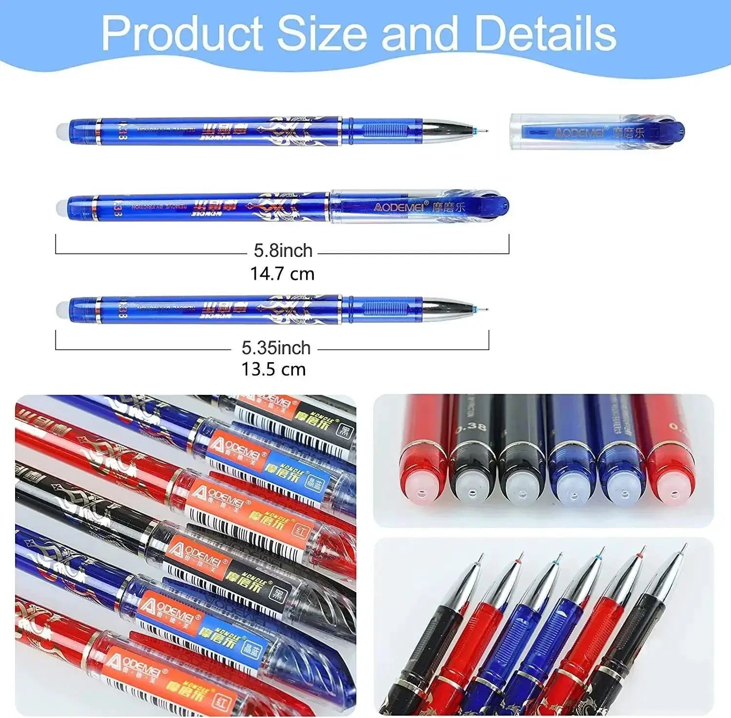 Kawaii Critter Gel Pens Set Cute Animal Stationery Kit