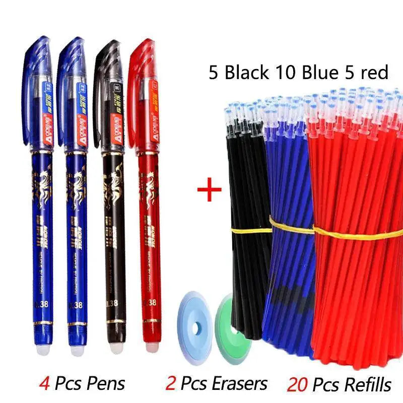 Kawaii Critter Gel Pens Set Cute Animal Stationery Kit