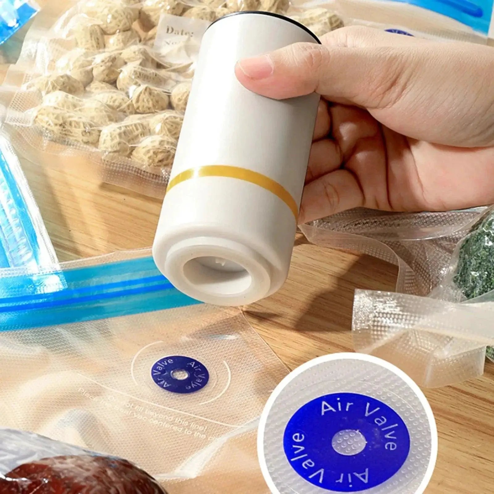 Versatile Vacuum Sealer Kit For Mason Jars Fresh Storage