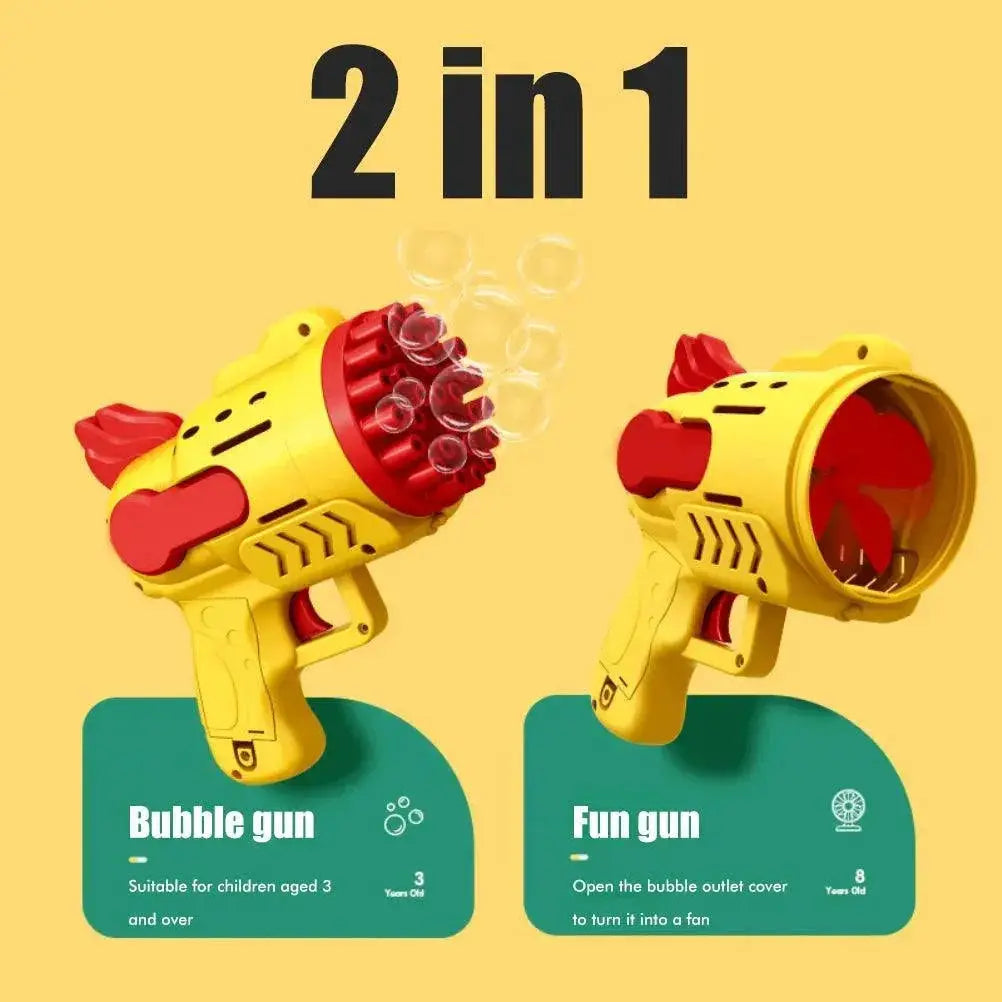 Bubble Blaster LED Bubble Machine for Kids Fun and Magic