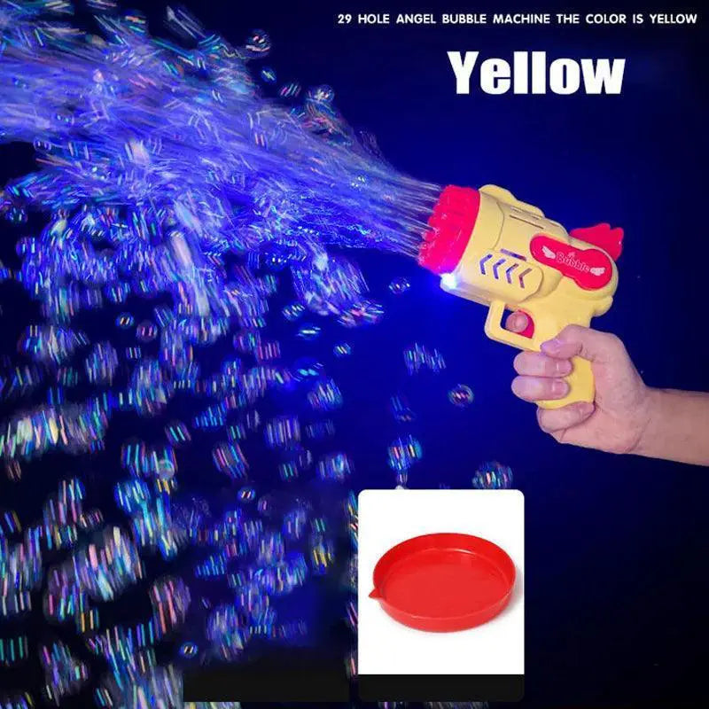 Bubble Blaster LED Bubble Machine for Kids Fun and Magic