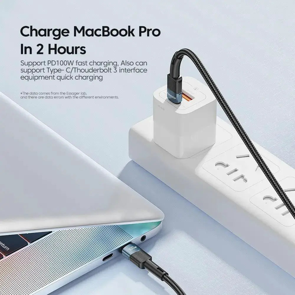 Essager Type C Fast Charging Cable MacBook Samsung Xiaomi