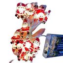 LED Santa Snowman Garland for Decor