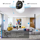FEISDA 4K AI Smart Wireless Indoor Security Camera