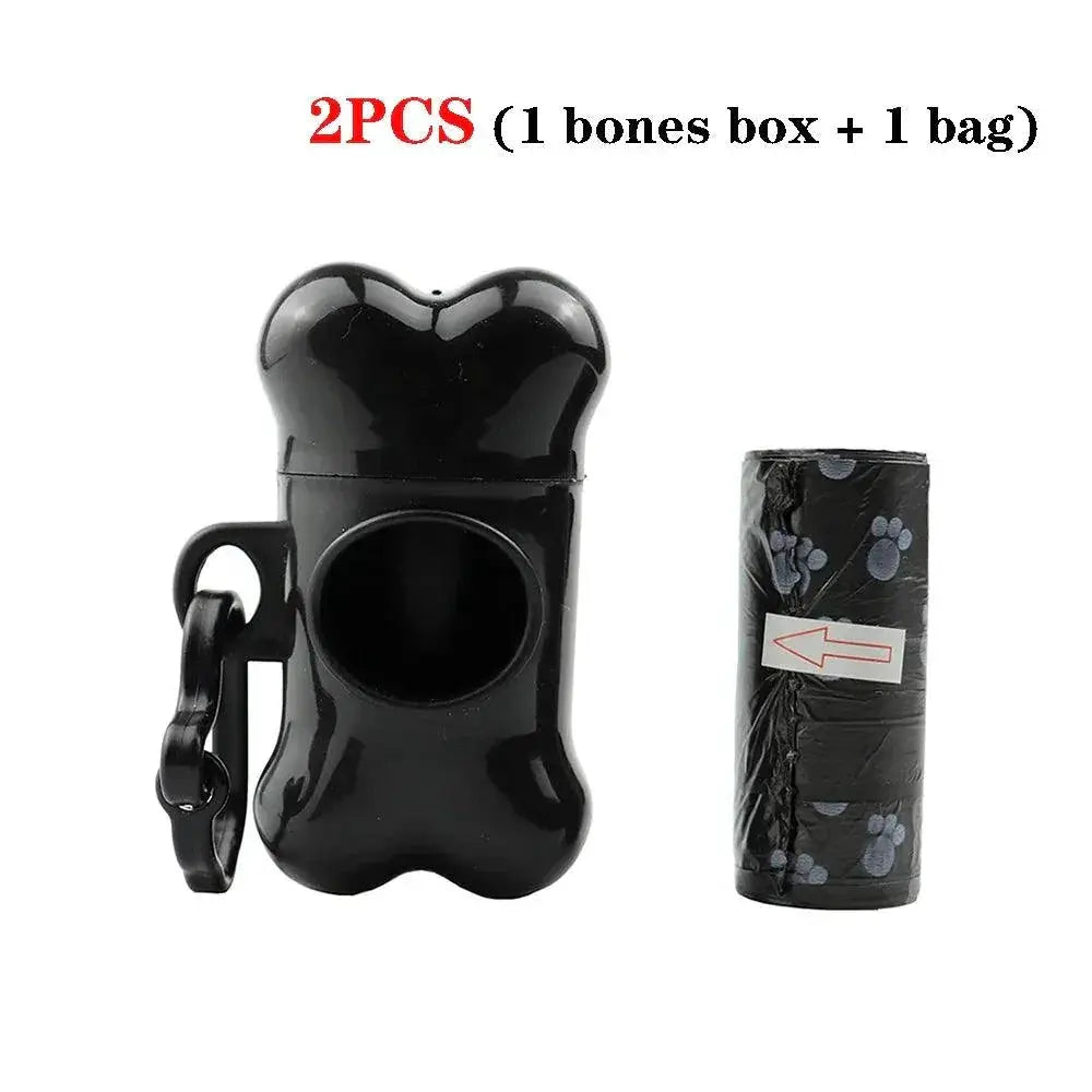 Bone Shaped Pet Waste Bag Dispenser Portable Eco Friendly