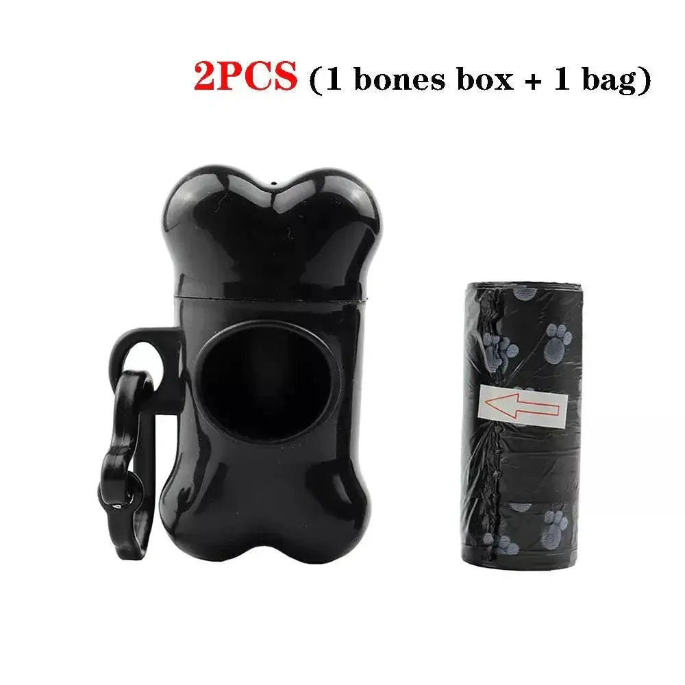 Bone Shaped Pet Waste Bag Dispenser Portable Eco Friendly
