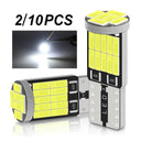 T10 W5W Led Car License Plate Lamp White 6000K Bulb Upgrade