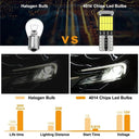 T10 W5W Led Car License Plate Lamp White 6000K Bulb Upgrade