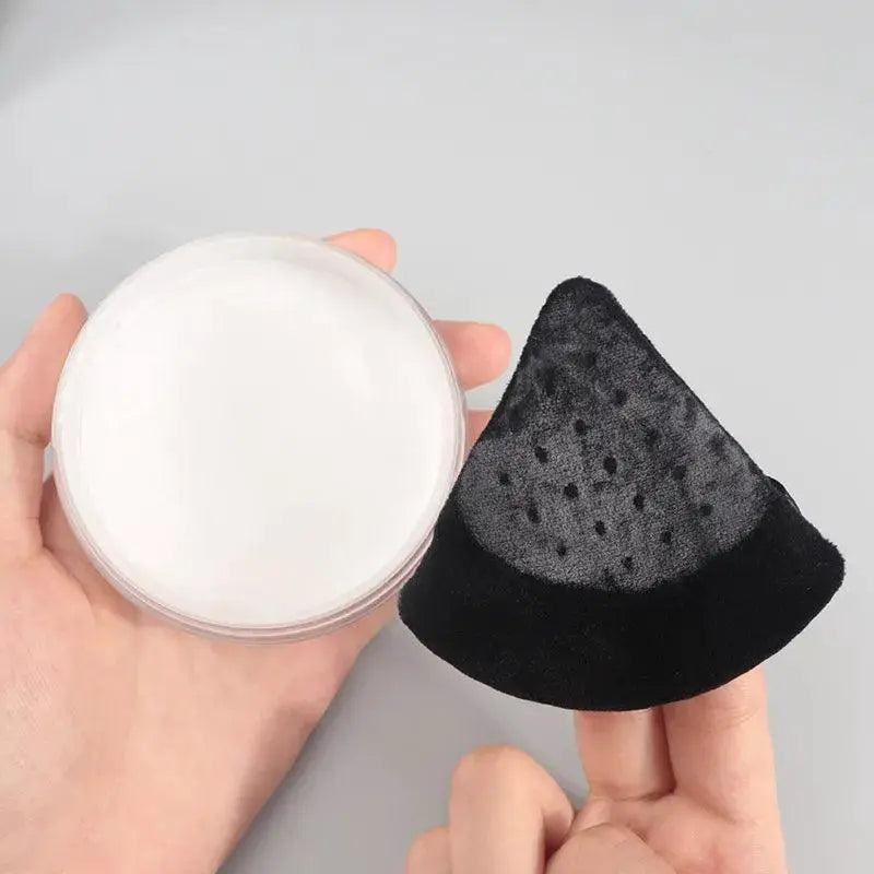 Velvet Triangle Makeup Sponge For Flawless On The Go Looks