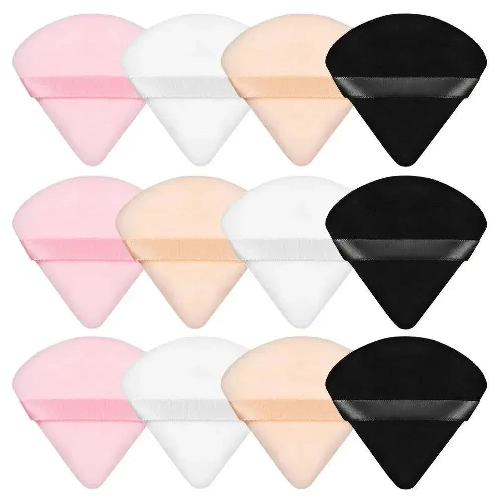 Velvet Triangle Makeup Sponge For Flawless On The Go Looks