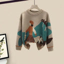 Warm Knit Dress for Women Winter Comfort