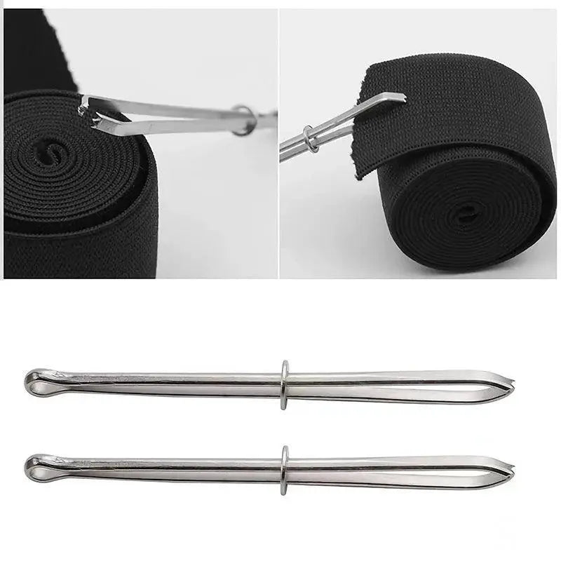 Stainless Steel Sewing Clips For Easy Elastic Threading