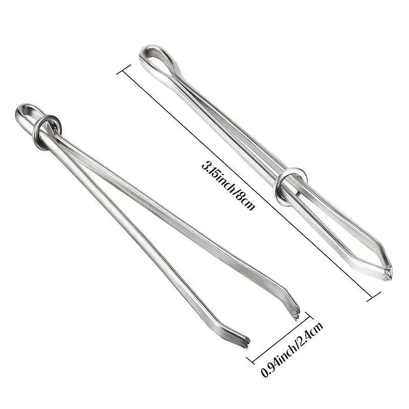 Stainless Steel Sewing Clips For Easy Elastic Threading
