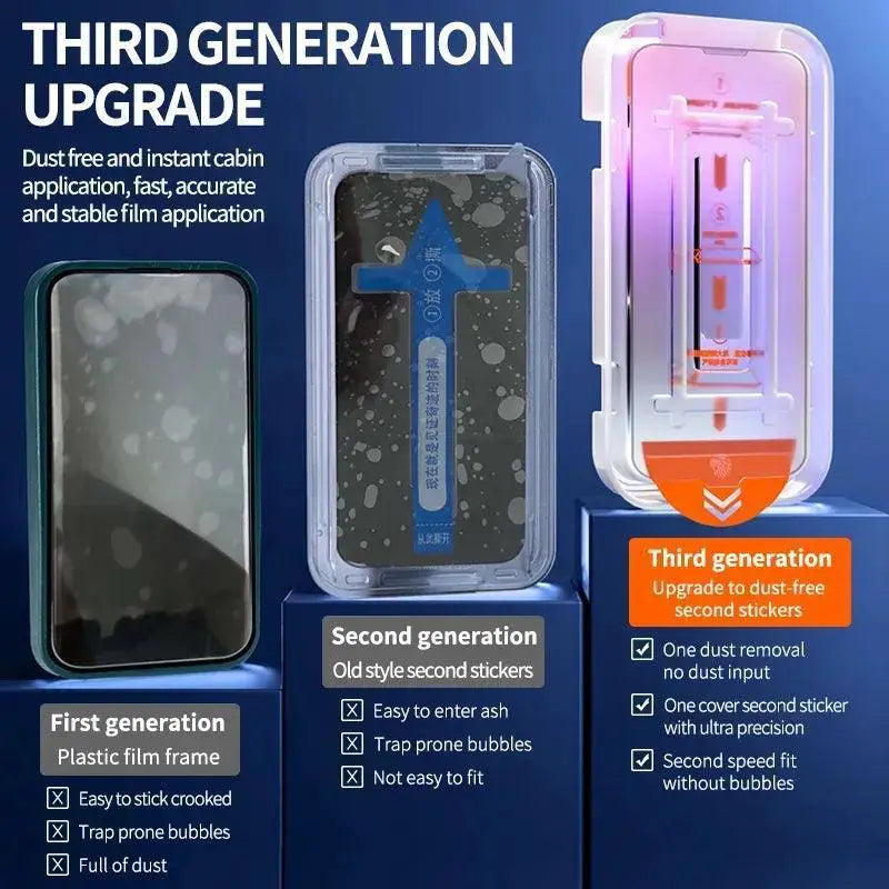 8K Privacy Screen Protector For iPhone Anti Spy Glass