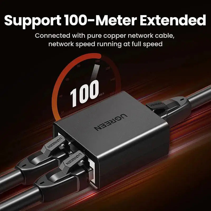 RJ45 Ethernet Splitter for Dual Device Internet Access
