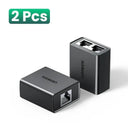 RJ45 Ethernet Splitter for Dual Devices