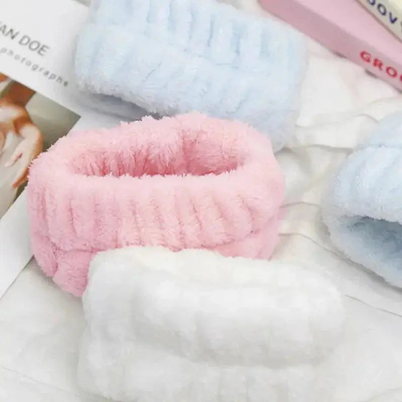 Microfiber Face Washing Wristband Towel Set for Skincare