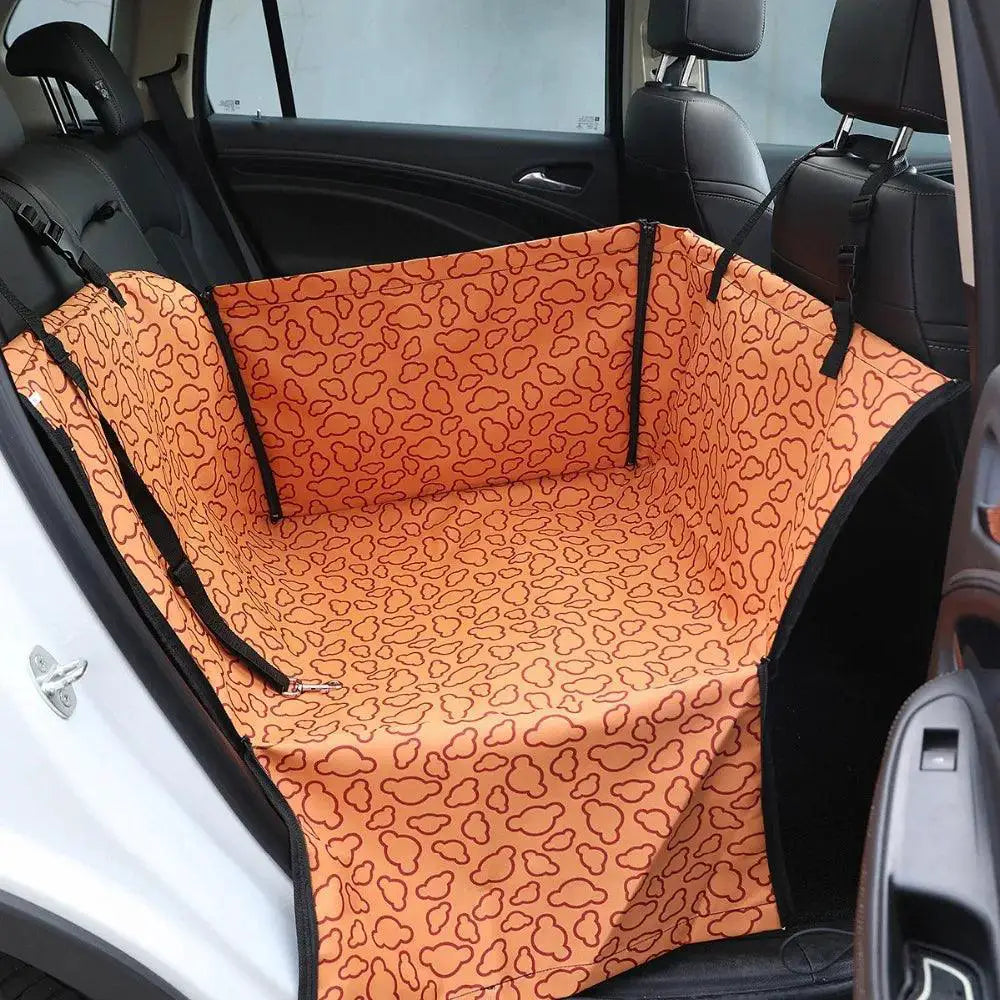 Car Rear Seat Waterproof Pet Cover Heavy Duty Non Slip