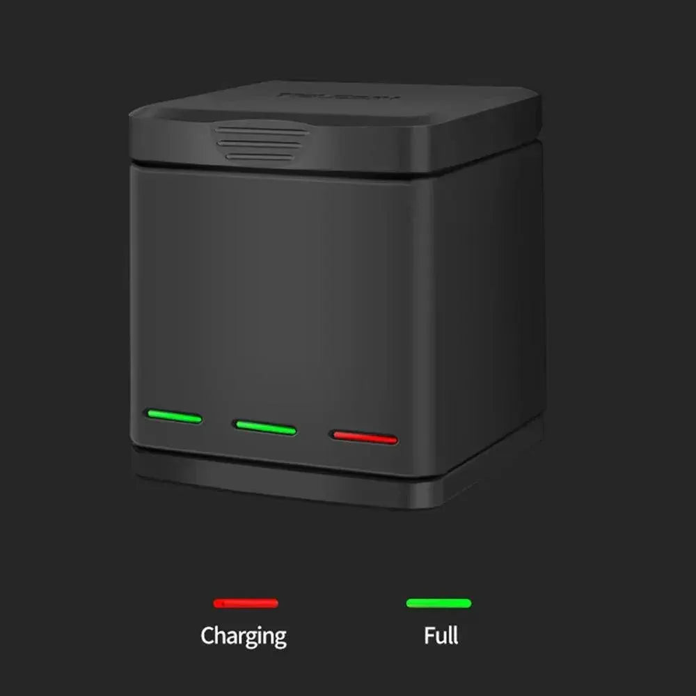 Telesin Triple Battery Pack and LED Charger for GoPro