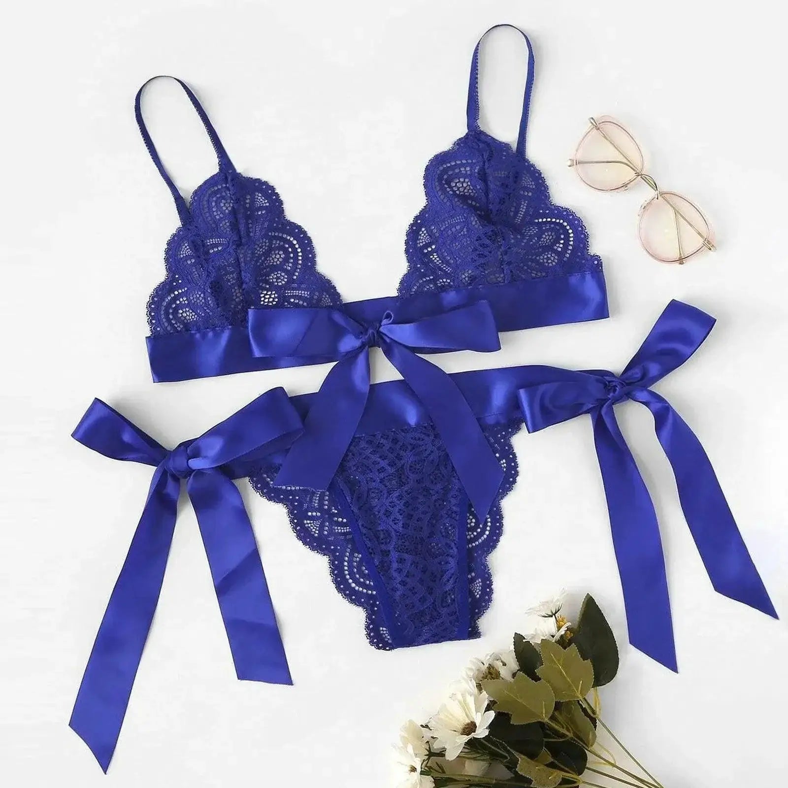 Sexy Lace Bra And Brief Set Elegant Lingerie For You