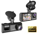 Three Camera Dash Cam With Night Vision For Enhanced Safety
