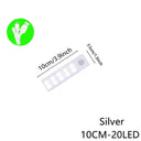 Motion Sensor LED Night Light Wireless Rechargeable Lamp