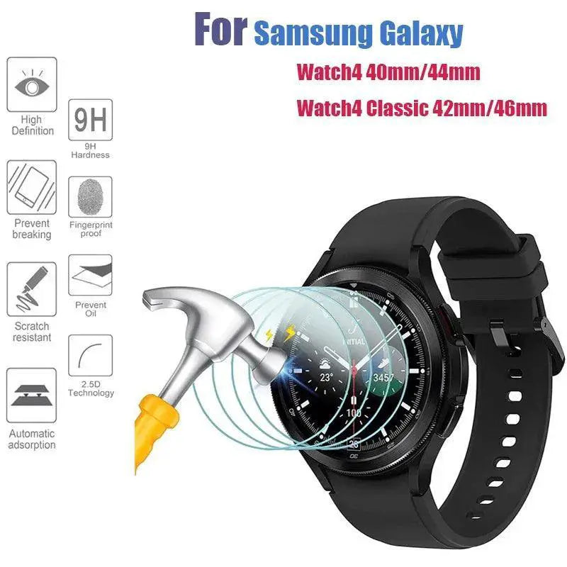 Samsung Galaxy Watch HD Tempered Glass Protector 4 5 6