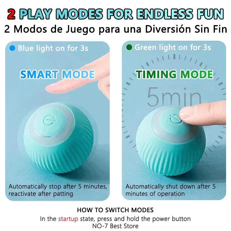 Interactive Cat Toy Smart Ball for Engaging Playtime