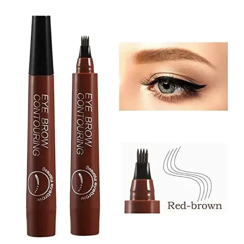 Microblading Eyebrow Pen Set Five Colors For Natural Brows