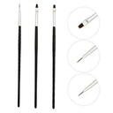 French Stripe Nail Art Brush Set For Stunning Designs