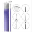 French Stripe Nail Art Brush Set For Stunning Designs