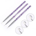 French Stripe Nail Art Brush Set For Stunning Designs
