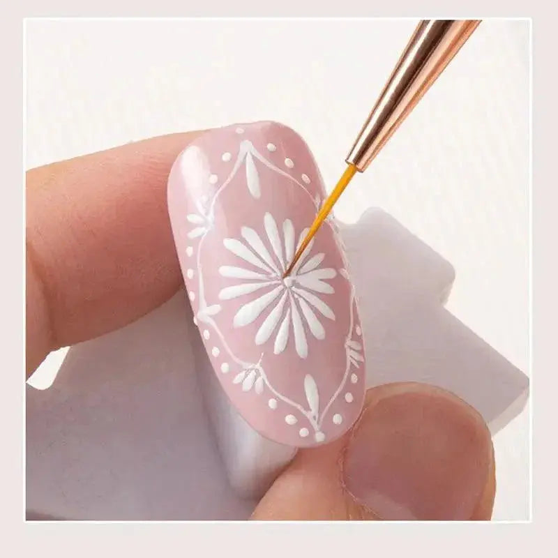 French Stripe Nail Art Brush Set For Stunning Designs