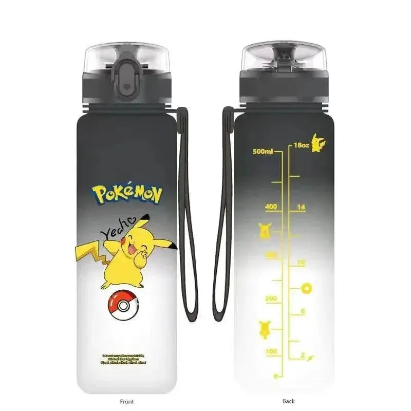 Pikachu Water Bottle For Kids Outdoor Hydration Pokémon