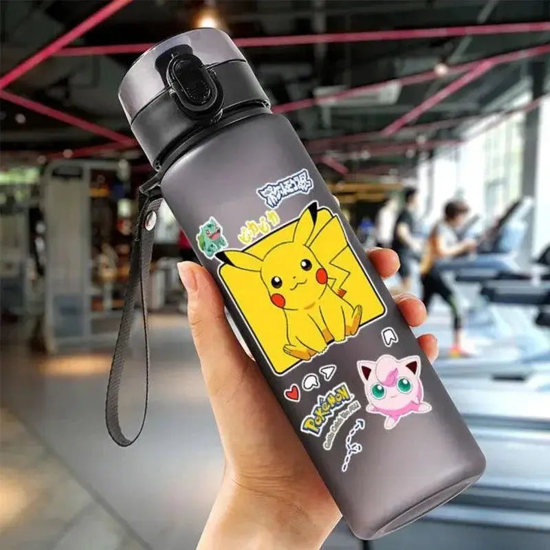 Pikachu Water Bottle For Kids Outdoor Hydration Pokémon