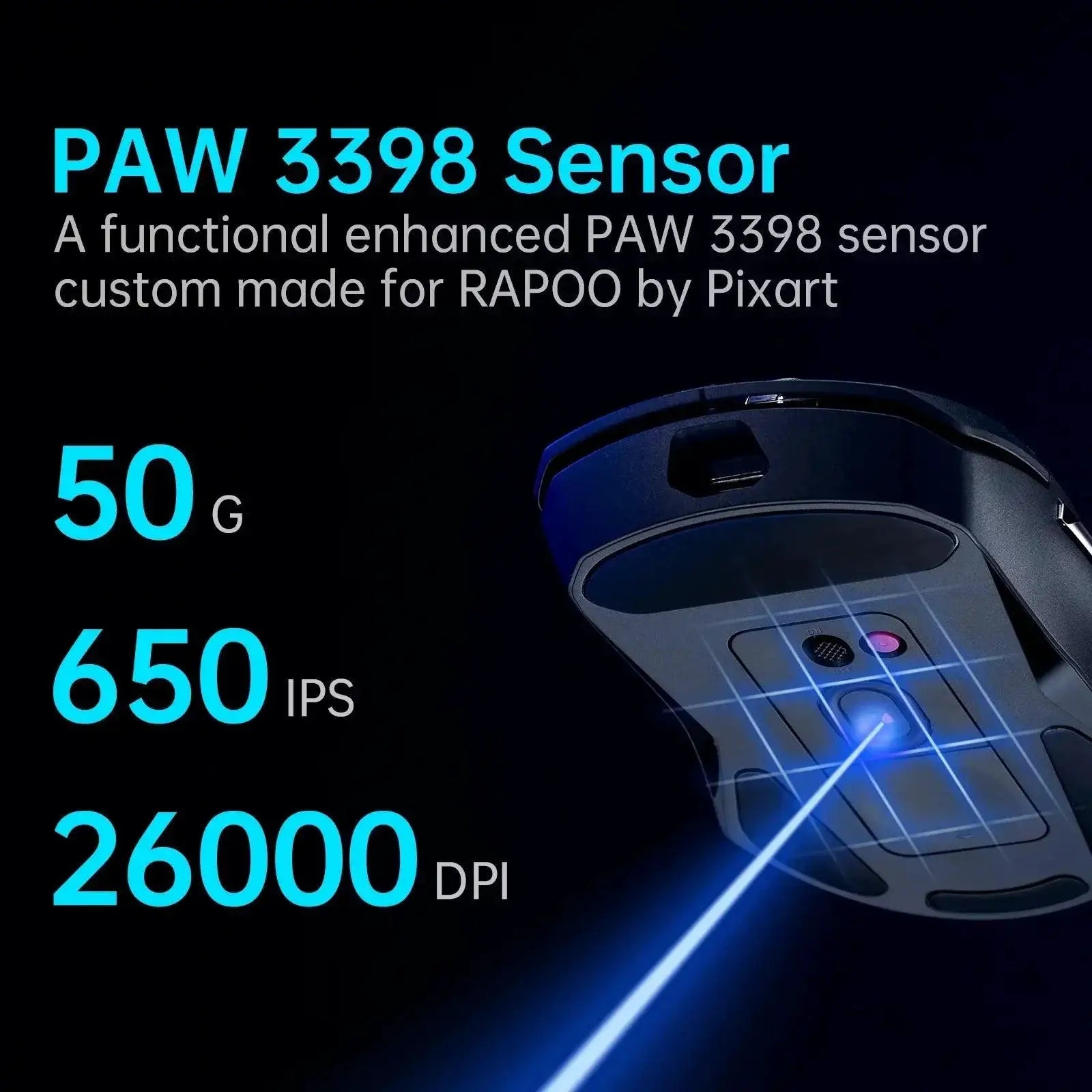 Rapoo VT9PRO Gaming Mouse for Ultimate Precision and Speed