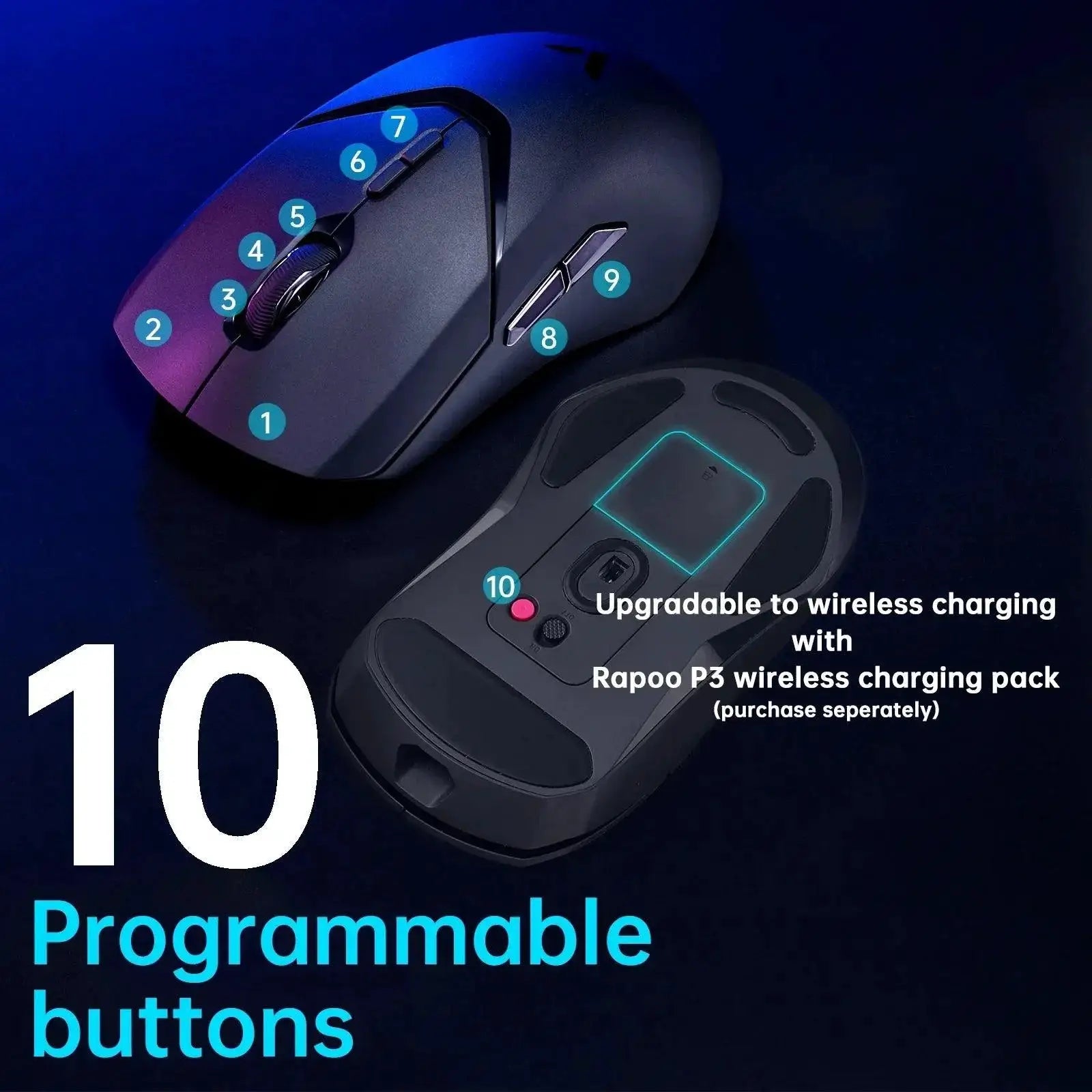Rapoo VT9PRO Gaming Mouse for Ultimate Precision and Speed