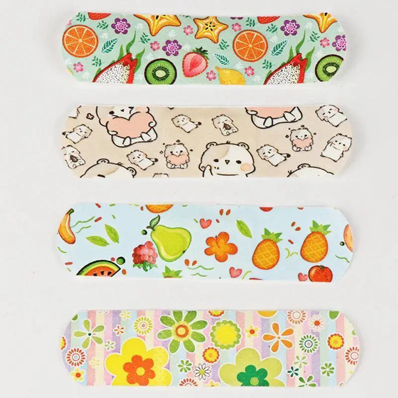 Kids Waterproof Cartoon Band Aid Stickers For Fun Healing